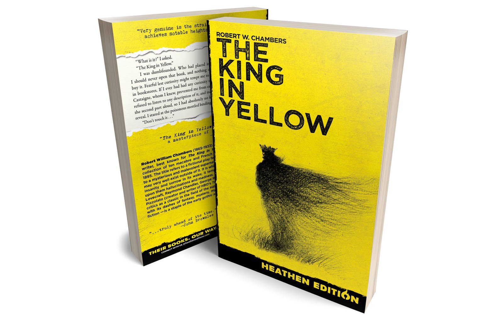 The King in Yellow by Robert W. Chambers (Heathen Edition)