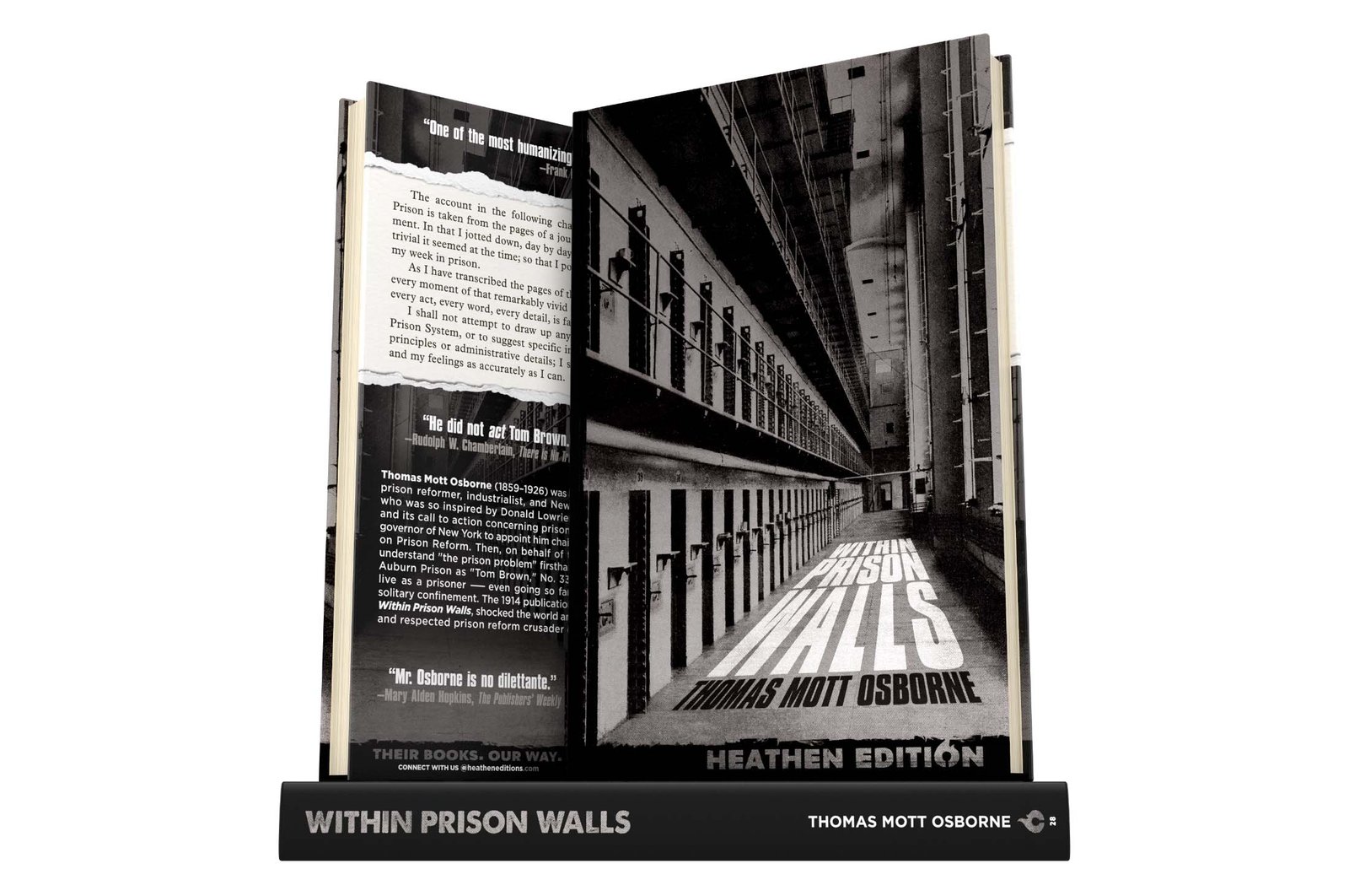 Within Prison Walls by Thomas Mott Osborne (Heathen Edition)