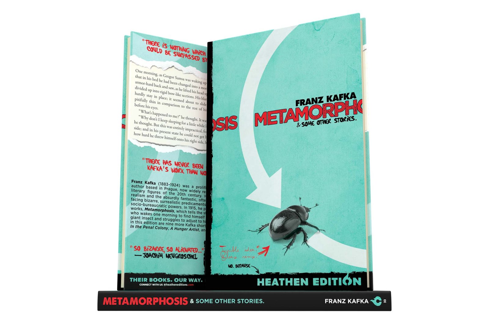 Metamorphosis & Some Other Stories. by Franz Kafka (Heathen Edition)