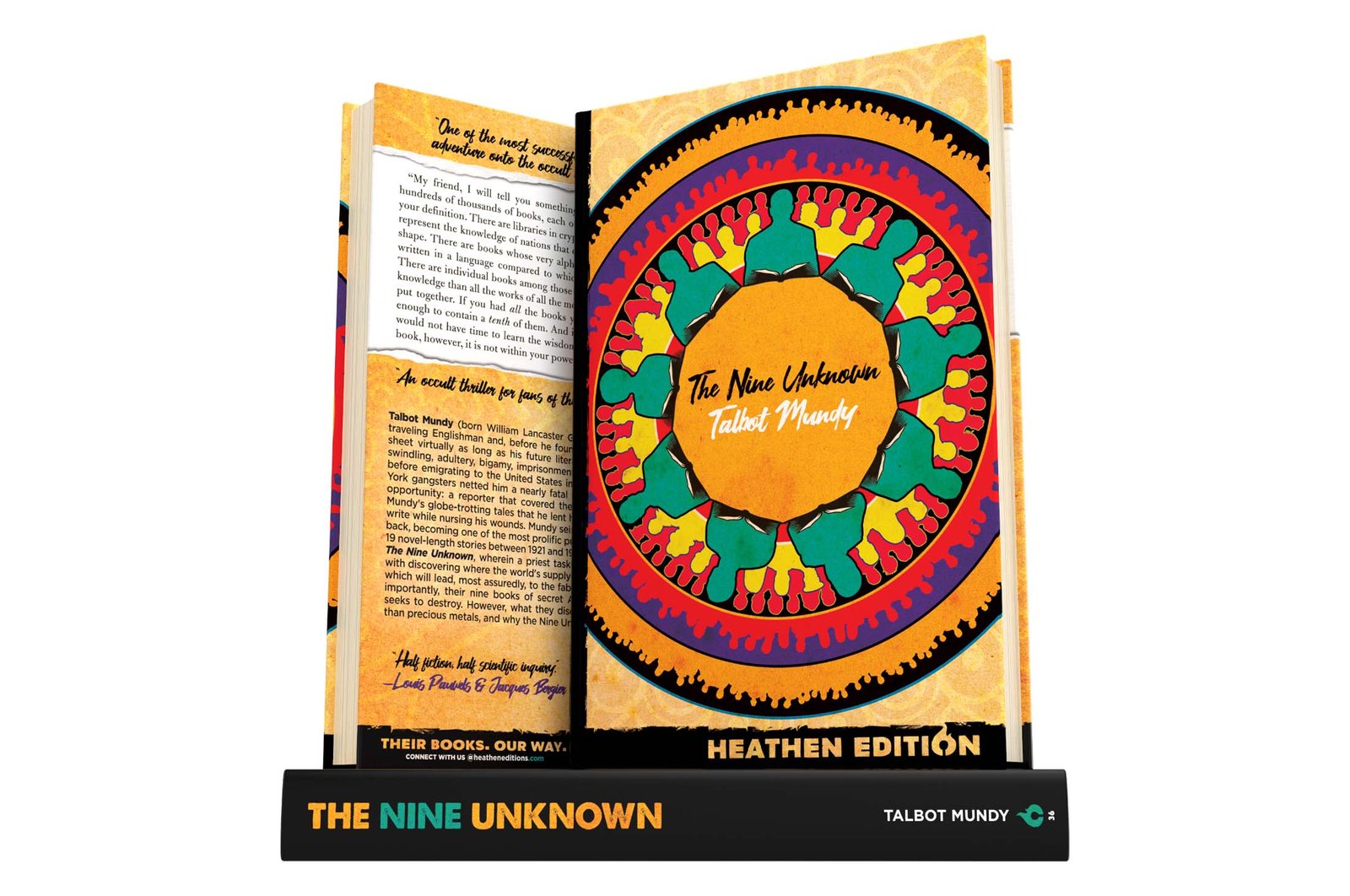 The Nine Unknown by Talbot Mundy (Heathen Edition)