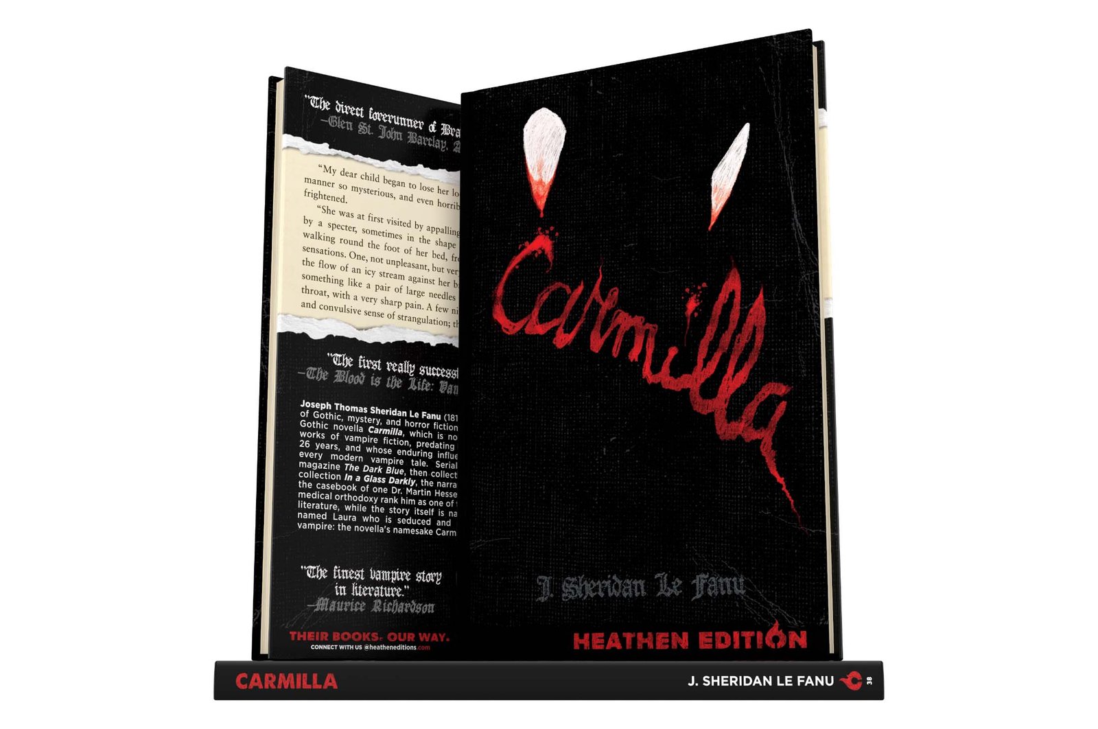 Carmilla by J. Sheridan Le Fanu (Heathen Edition)