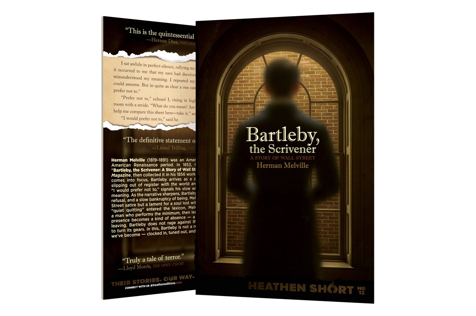 Bartleby, the Scrivener by Herman Melville (Heathen Short)