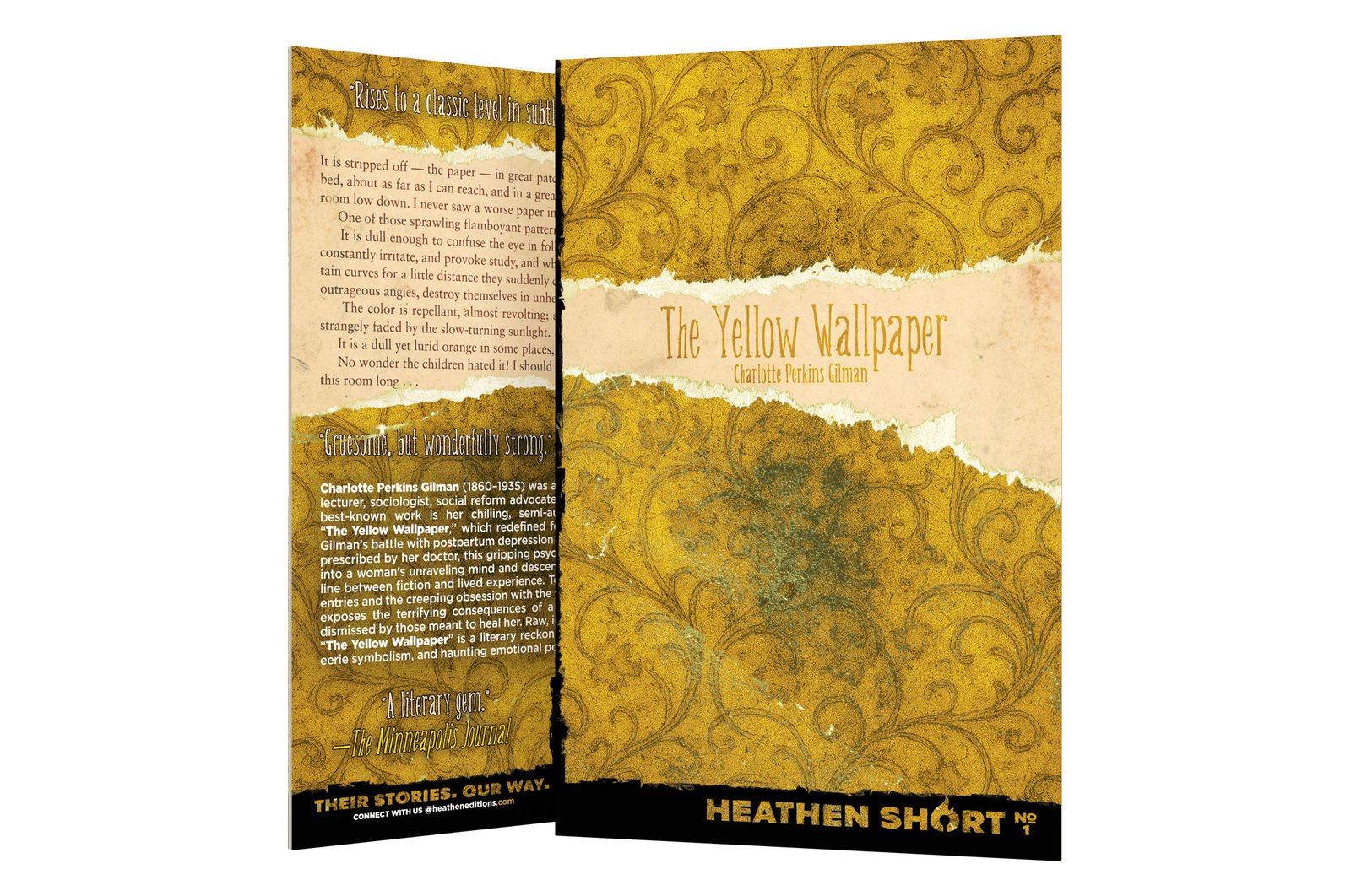 The Yelllow Wallpaper by Charlotte Perkins Gilman (Heathen Short)