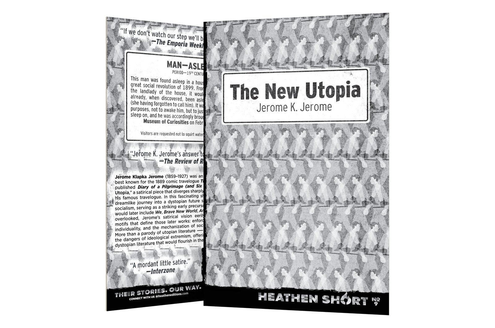 The New Utopia by Jerome K. Jerome (Heathen Short)