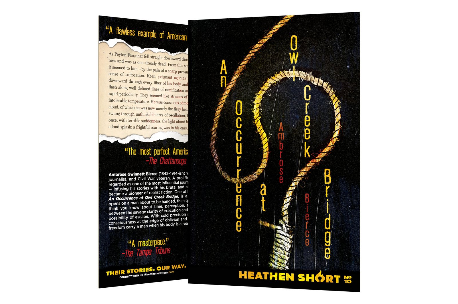 An Occurrence at Owl Creek Bridge by Ambrose Bierce (Heathen Short)