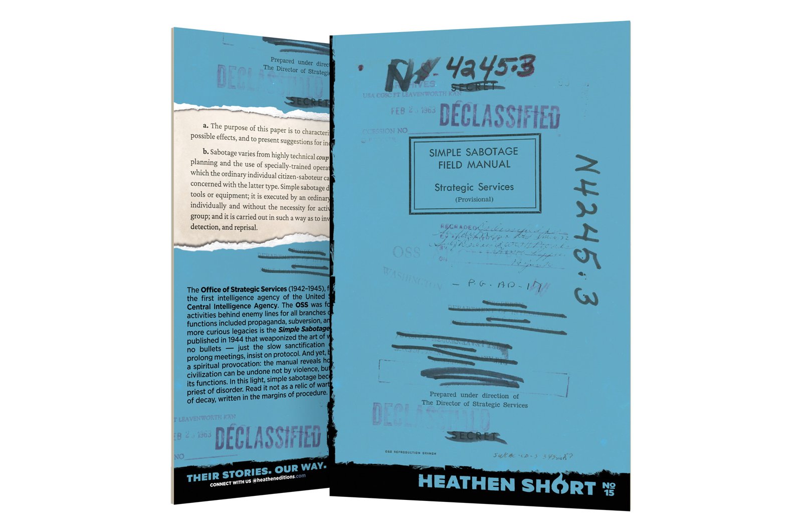 Simple Sabotage Field Manual by Office of Strategic Services (Heathen Short)