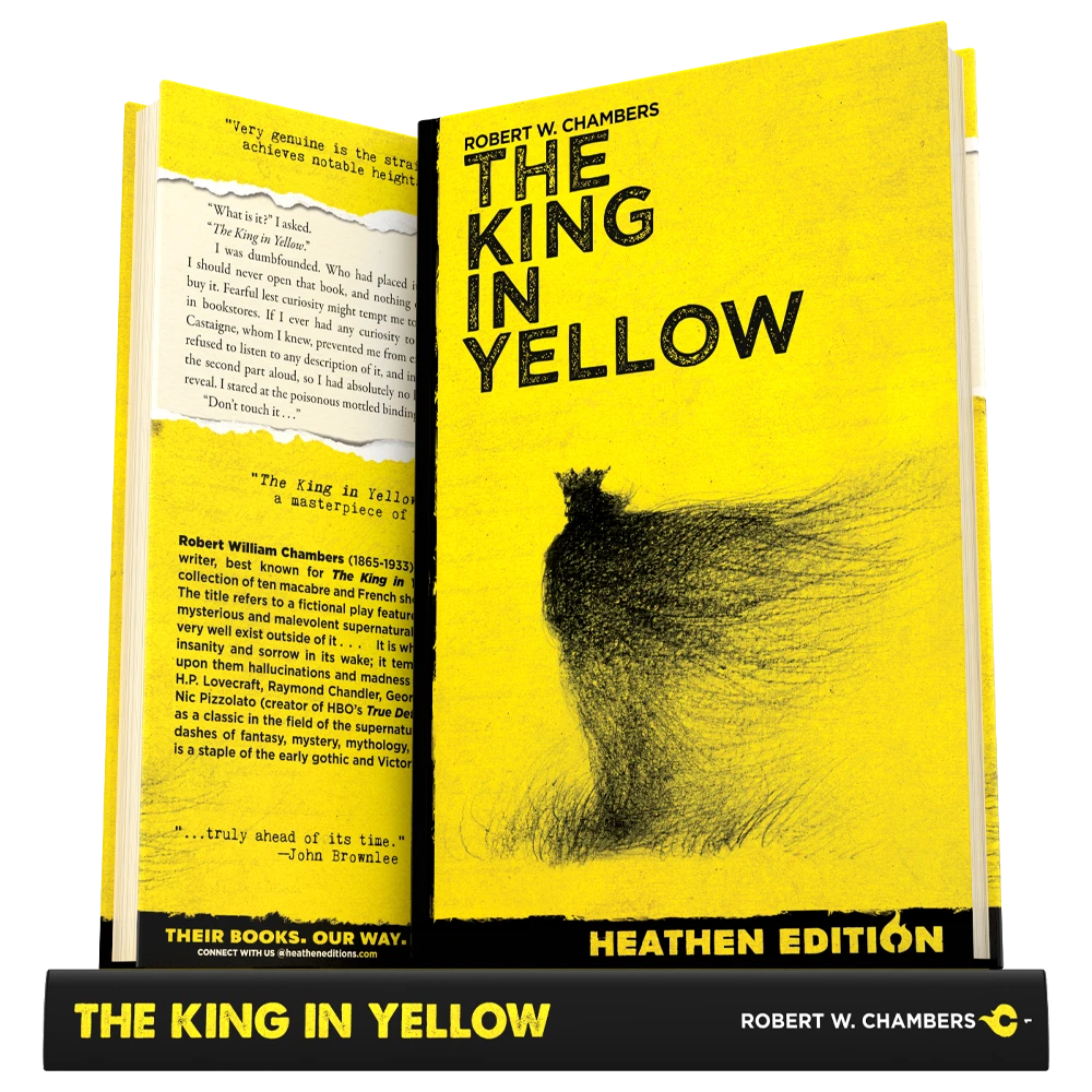 The King in Yellow by Robert W. Chambers (Heathen Edition)