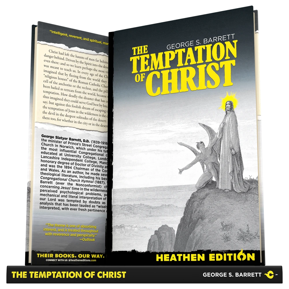 The Temptation of Christ by George S. Barrett (Heathen Edition)
