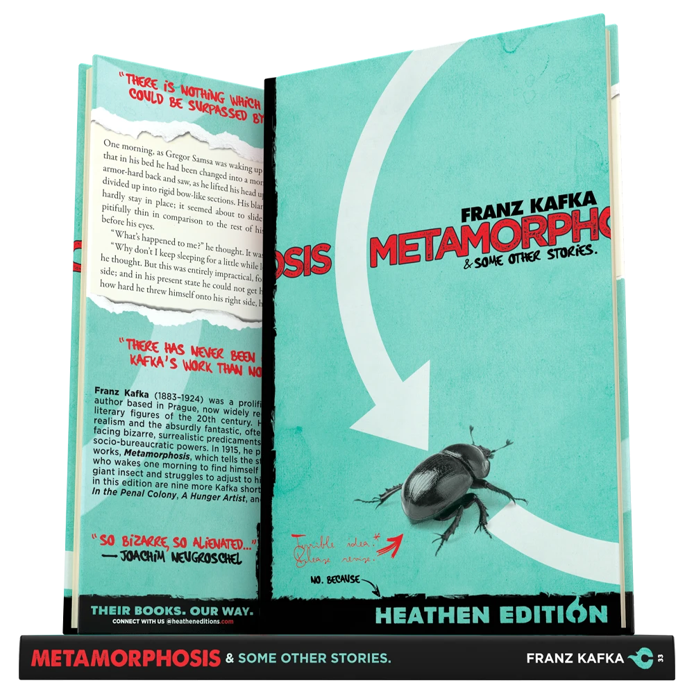 Metamorphosis & Some Other Stories. by Franz Kafka (Heathen Edition)