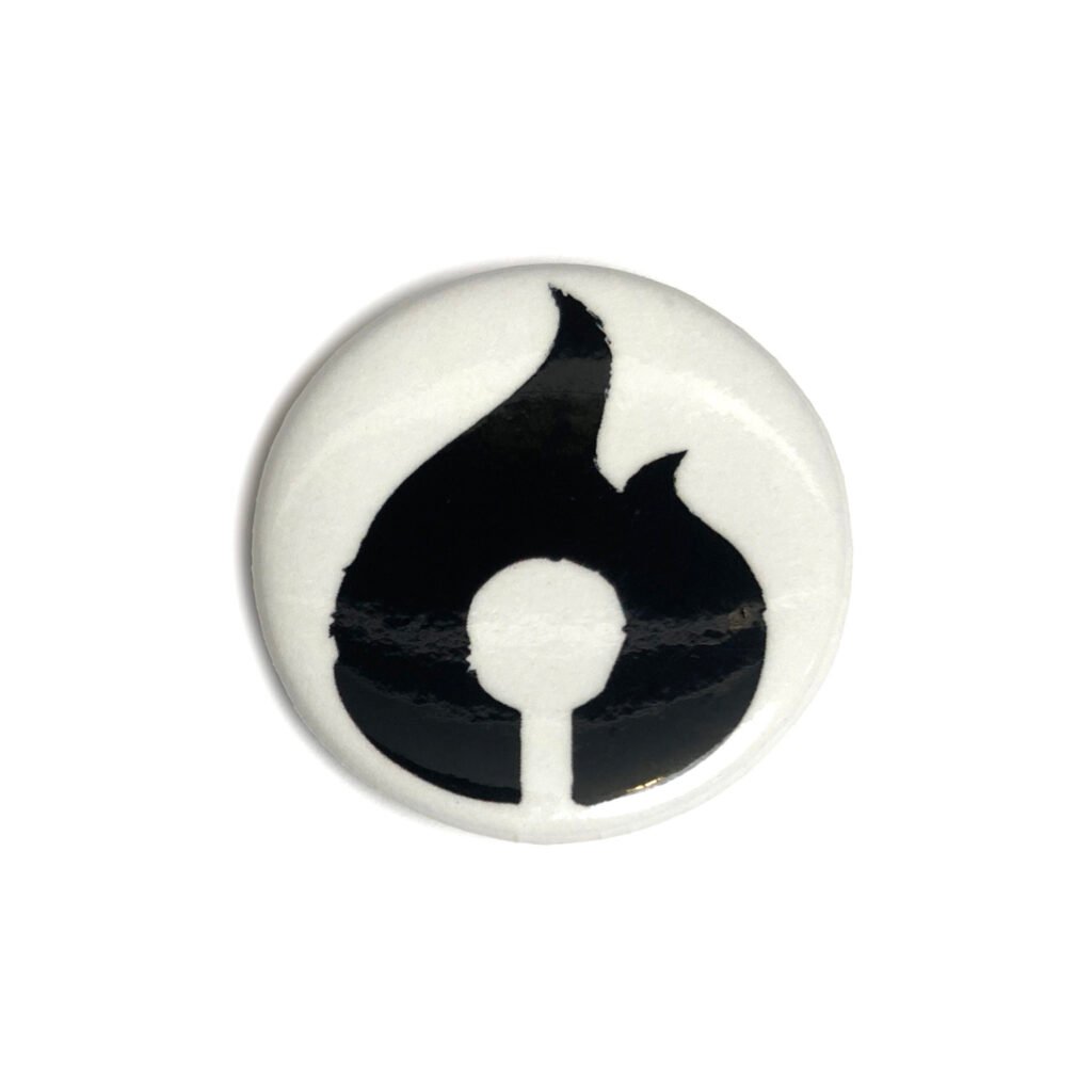 Heathen Editions - Magnetic Button - Front